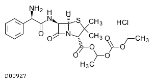 Kegg Drug バカンピシリン塩酸塩