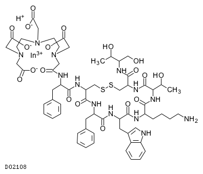 KEGG DRUG: インジウム (111In)ペンテトレオチド